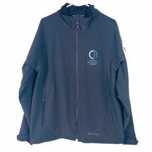 Marmot Soft Shell Black Winter Jacket Fleece Lined Men’s sz XL